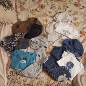 Carters Baby Boy Outfit Bundle 3 Months